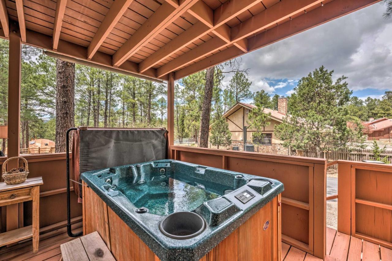 Condo With Hot Tub About 4 Miles To Ruidoso Winter Park! Exterior photo